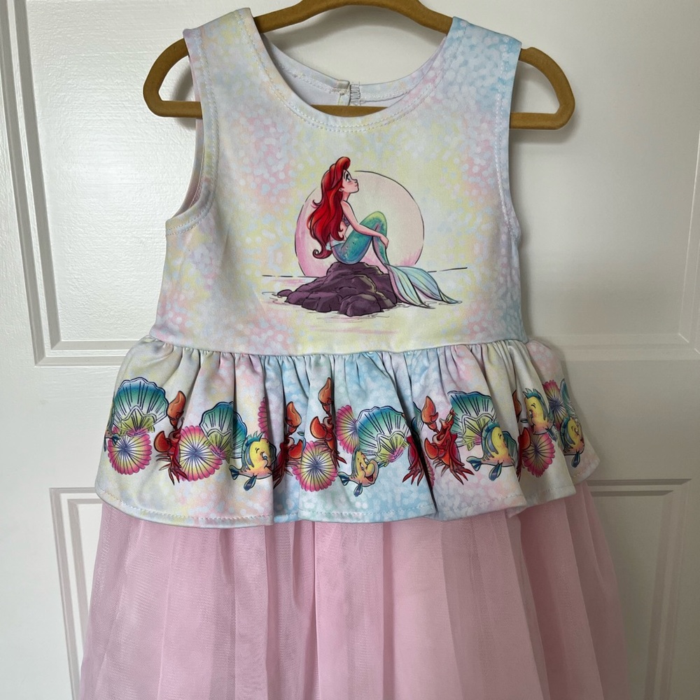 Pippa & Julie Disney Little Mermaid 3T Dress